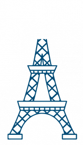 Torre Eiffel incompleta representando el nivel Ado 3