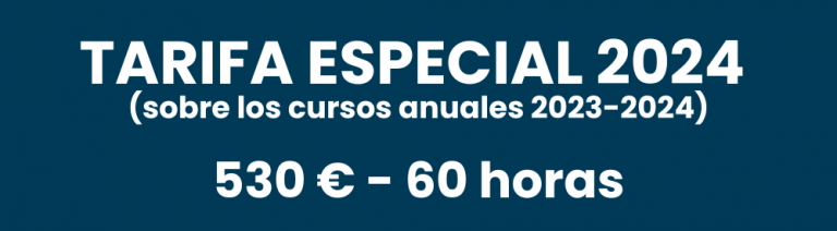 tarifa especial 2024 530 € cursos anuales de frances